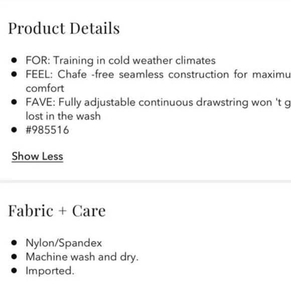 New Athleta Leggings Flurry Element Medium - Picture 4 of 6